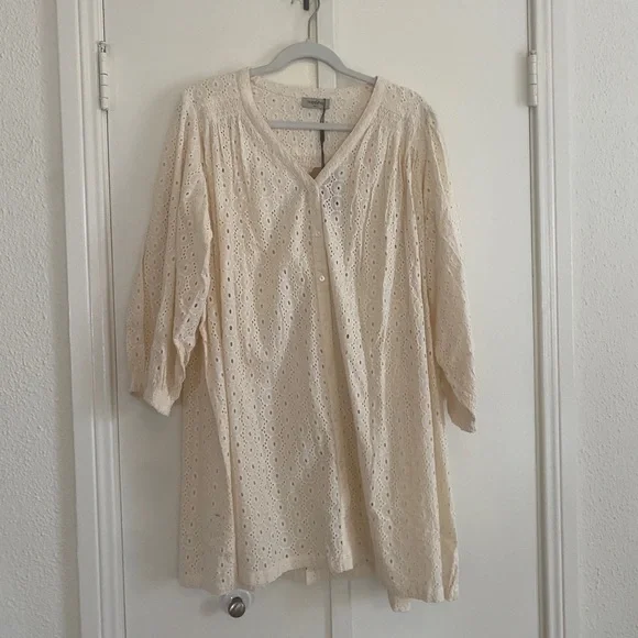 White Hope & May Eyelet Dress - Small - Picture 7 of 7